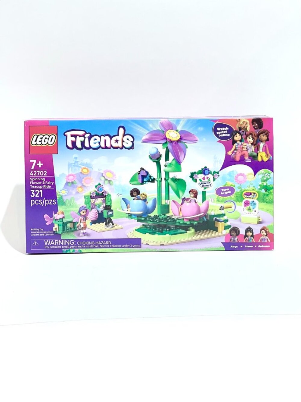 LEGO 42702 Friends Spinning Flower & Fairy Teacup Ride NIB New in Hand